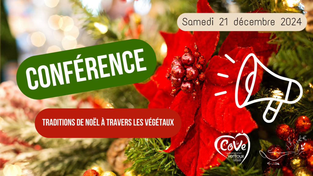 conférence traditions de noël au travers des végétaux international partout dans le monde coutumes avec les plantes